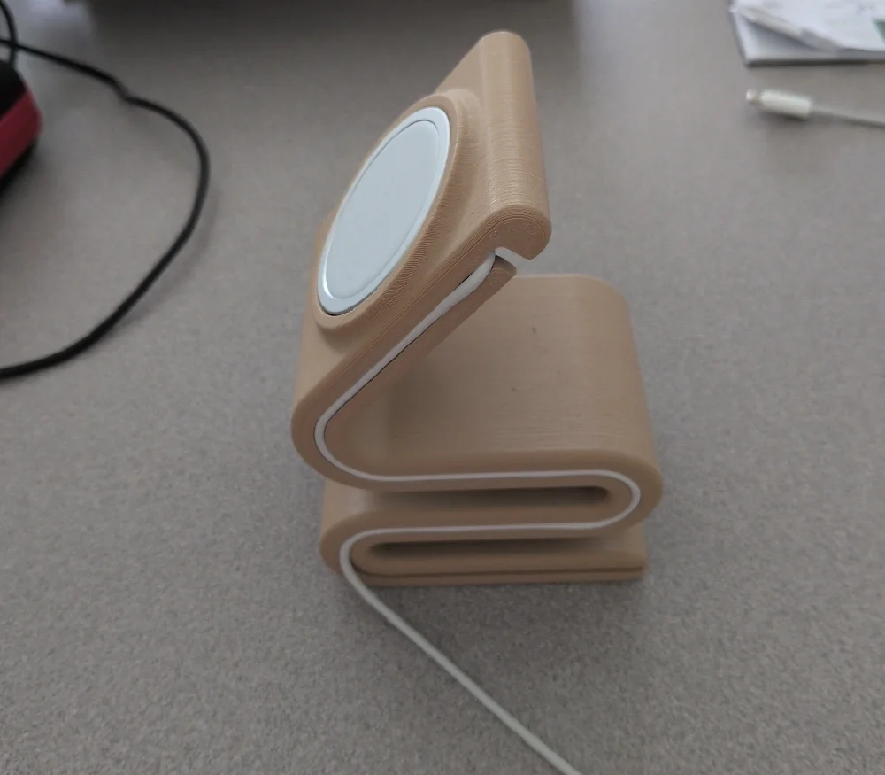 Beige Modern Phone Stand
